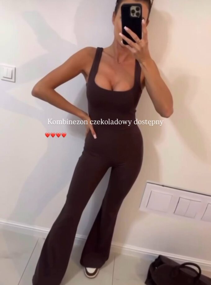 Kombinezon Czekolada / Czarny