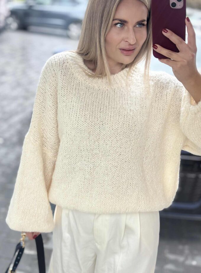 Sweter Śmietanka