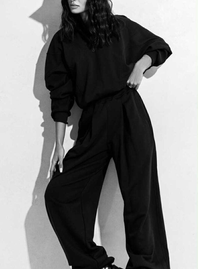 Komplet Dresowy Czarny