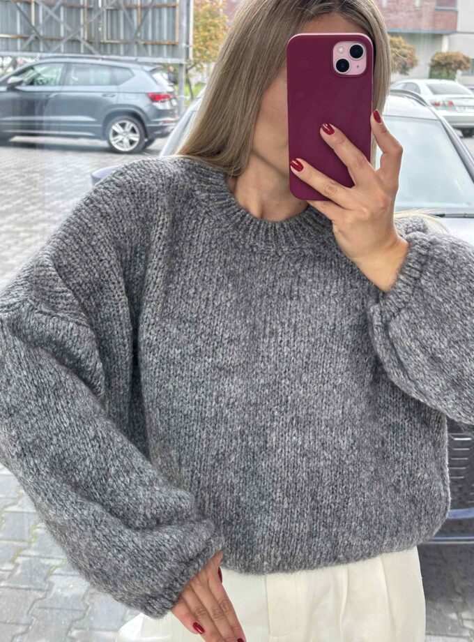 Sweter Szary