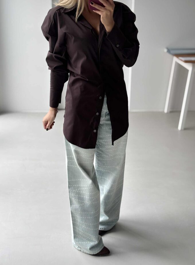 Koszula Slim Chocolate