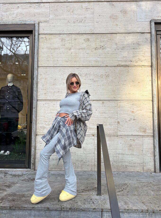 Komplet Szary / Czarny