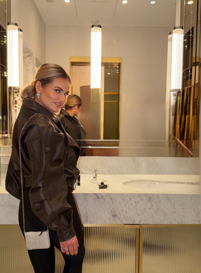 Kurtka Ramoneska Czekolada