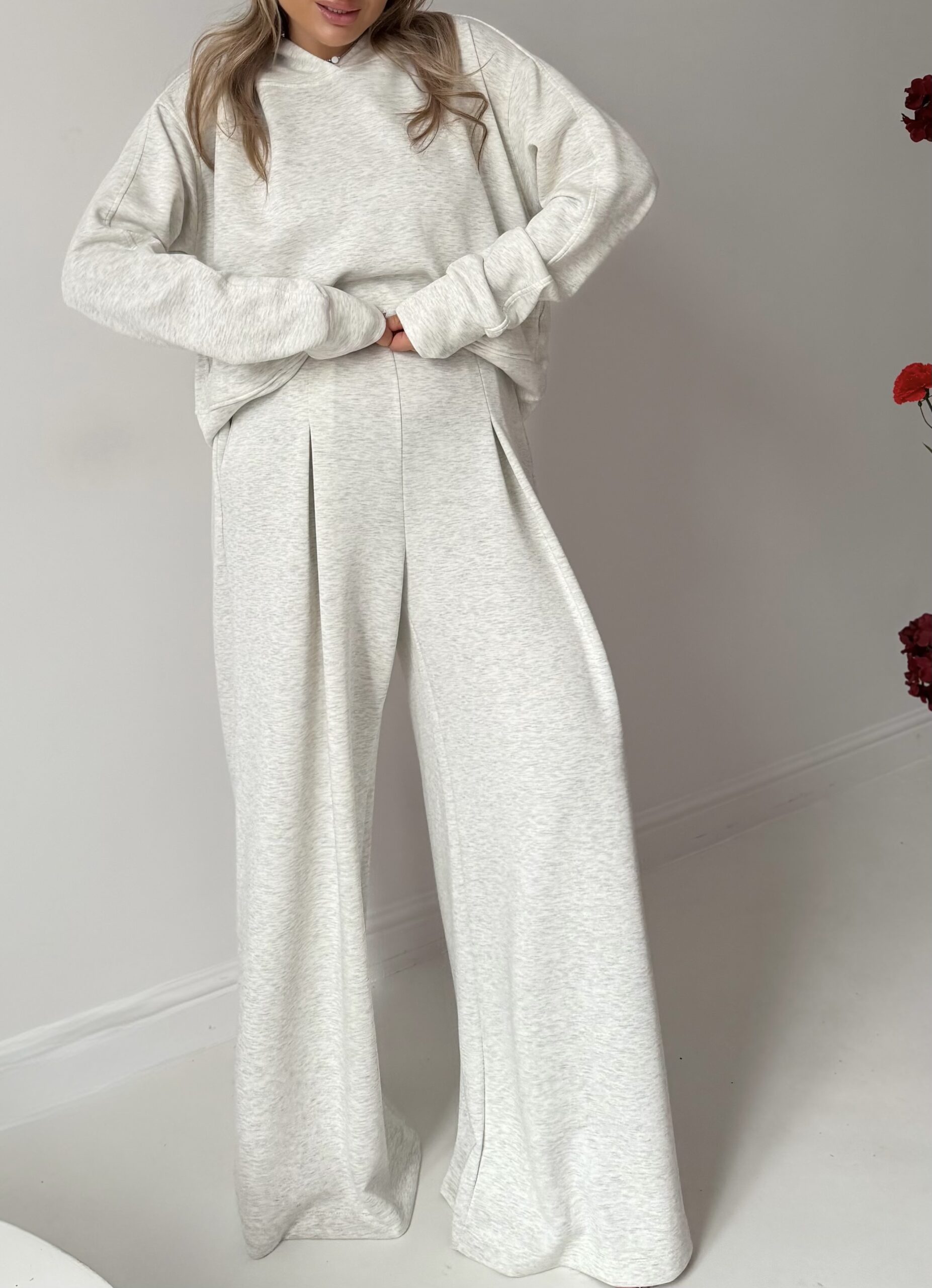 Bluza Dresowa Szara (do kompletu ze spodniami) - obrazek 2