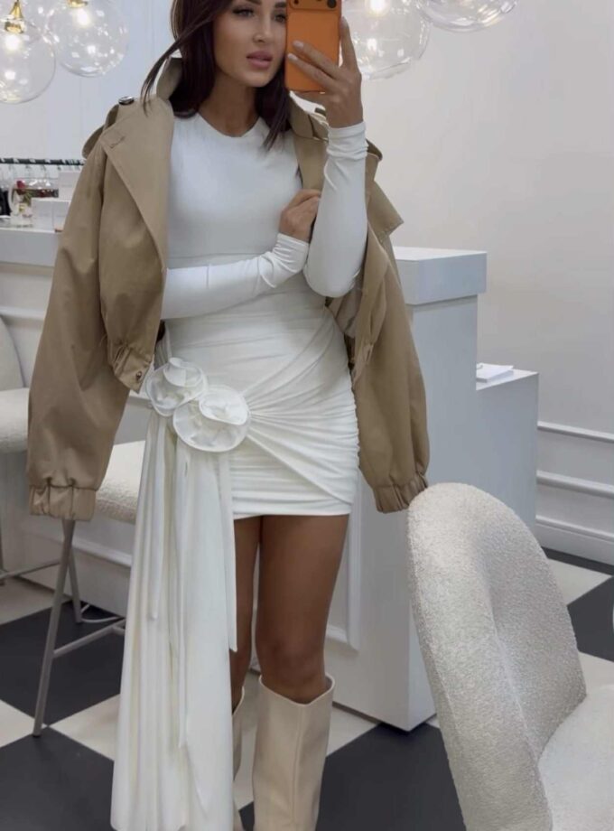 Komplet Bloom White / Black