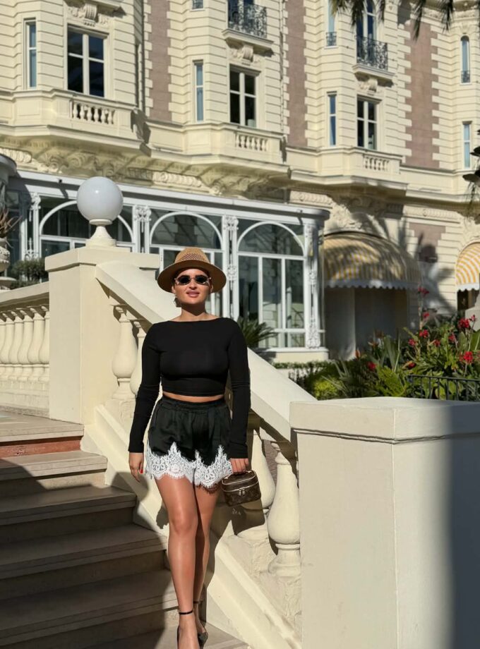 Szorty Koronka Cannes