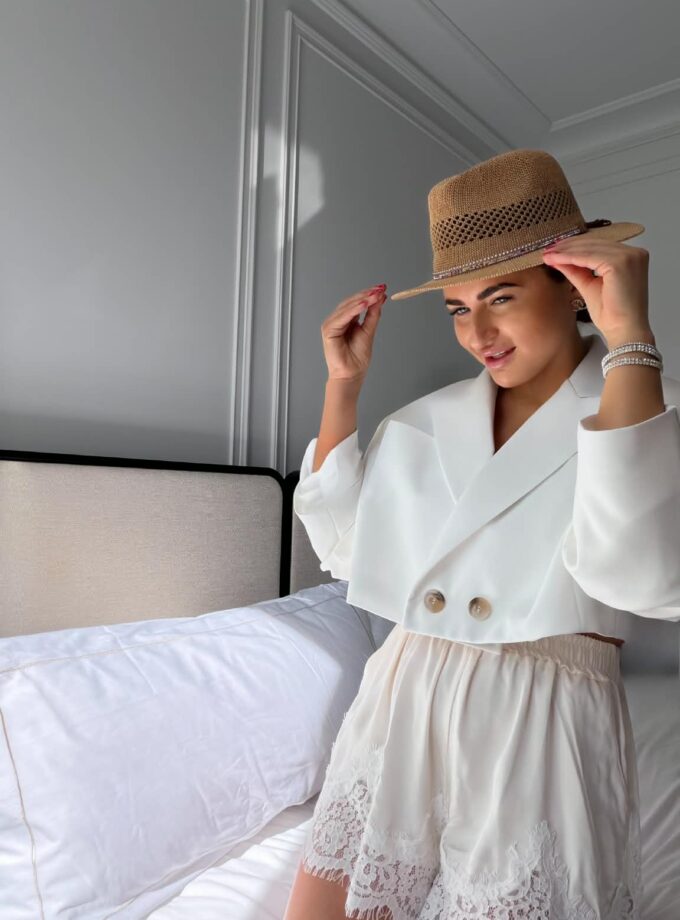 Szorty Koronka Cannes