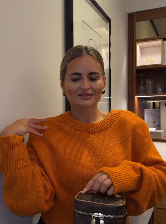 Sweter Amber / Beż / Czekolada / Czarny / Szary / Śmietanka