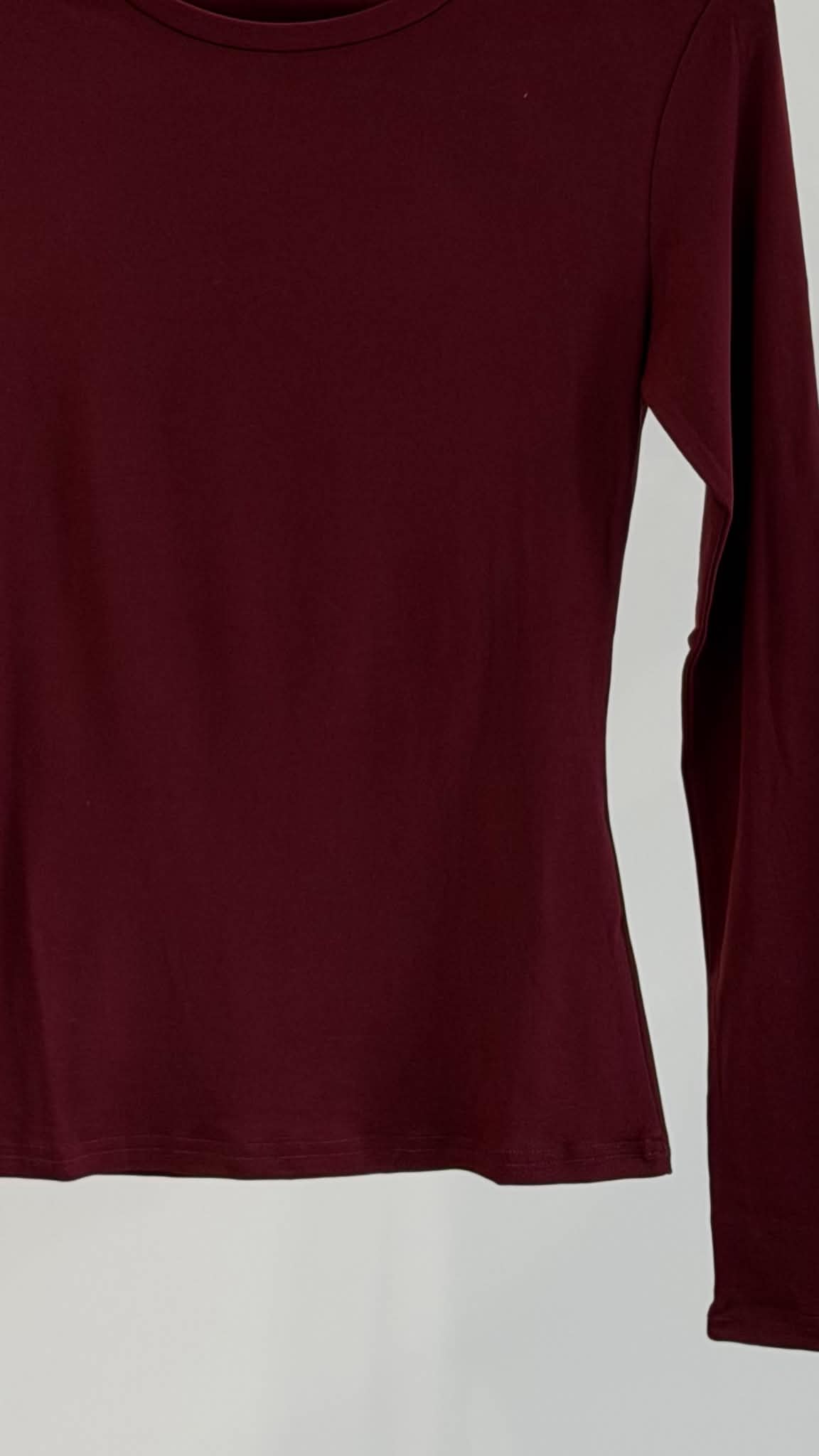Bluzka BASIC Jasny-Ciemny Szary / Bordo / Czerwony - obrazek 4